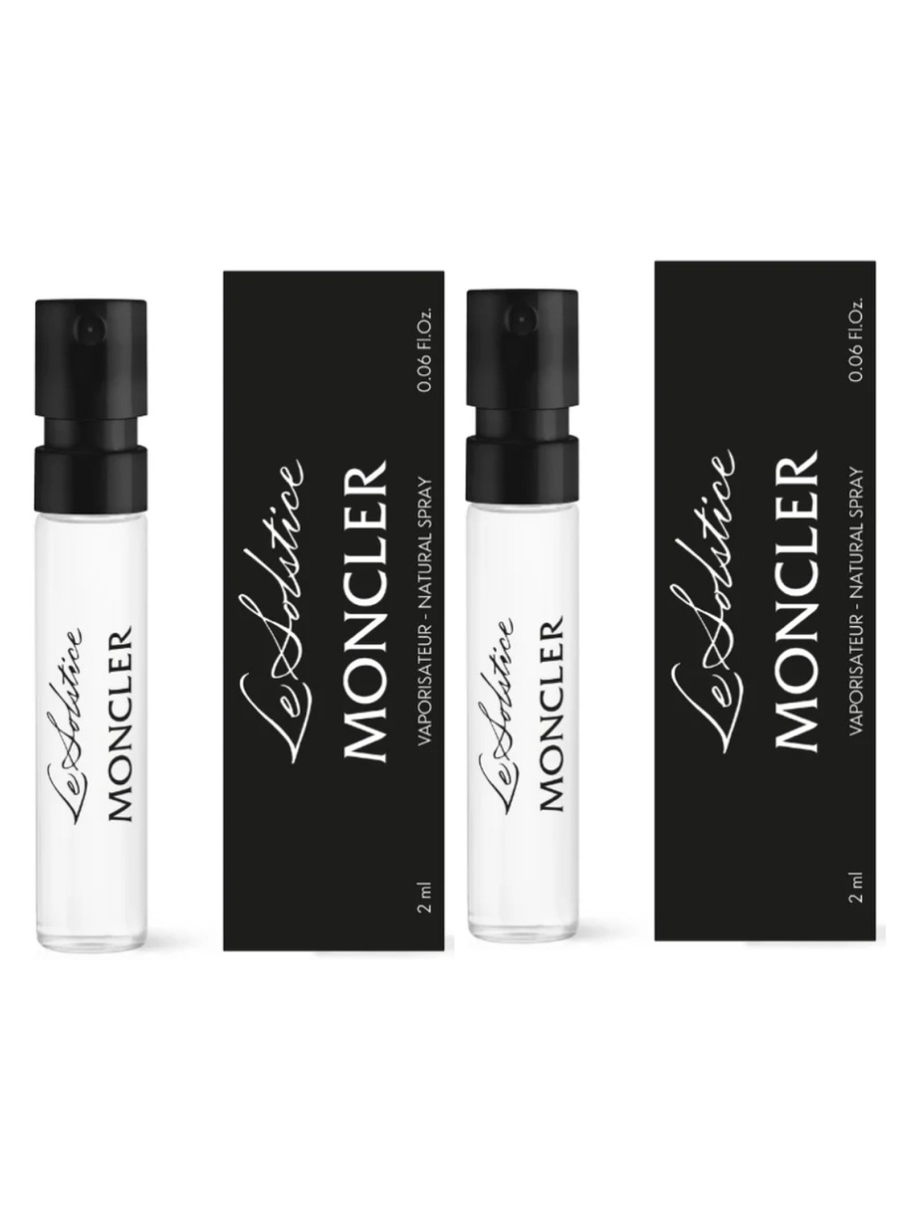$13❤️‍🔥 Moncler Le Solstice EDP 2PK Pocket Sprays NEW IN BOX